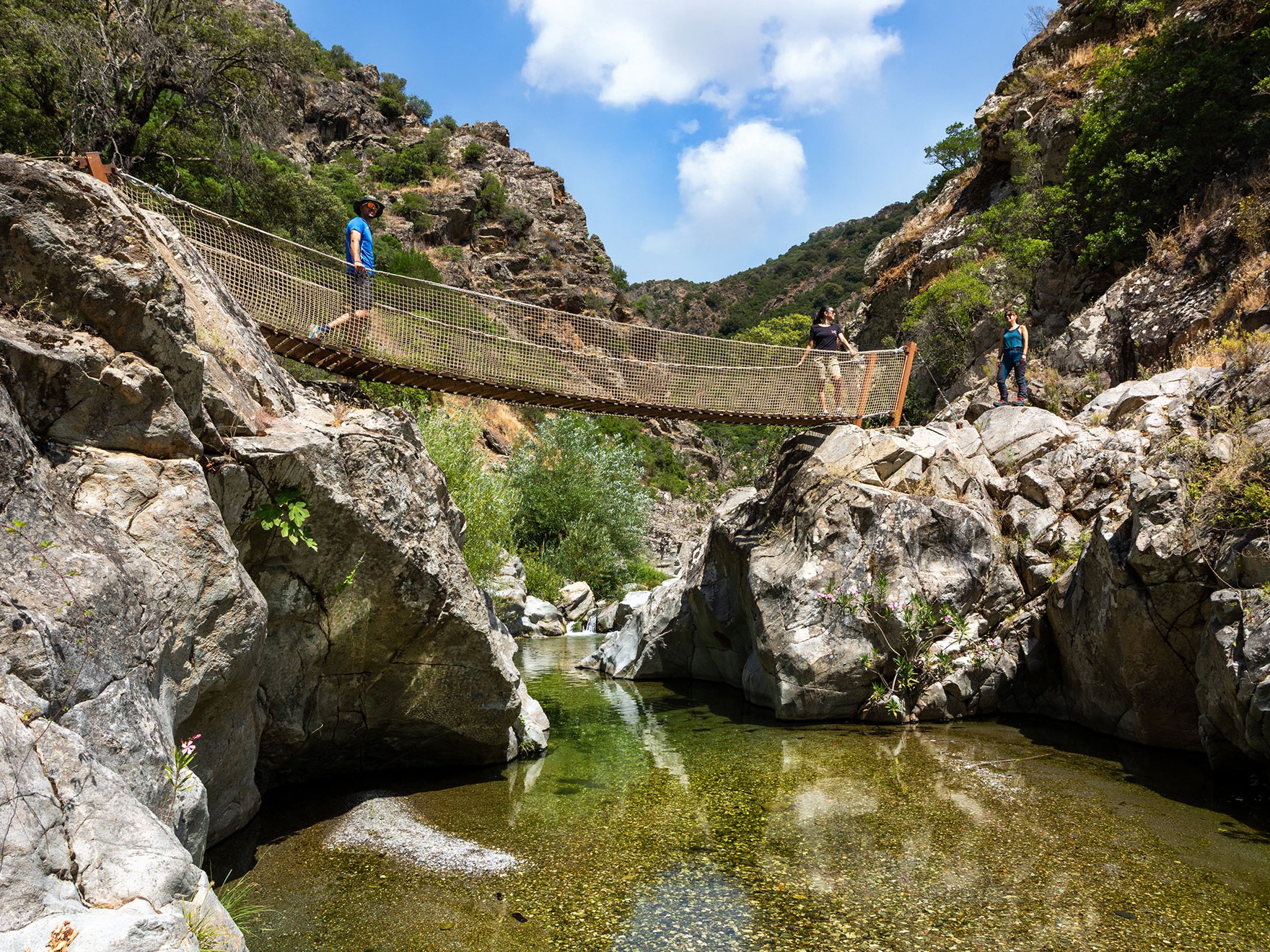 Tibetan bridge