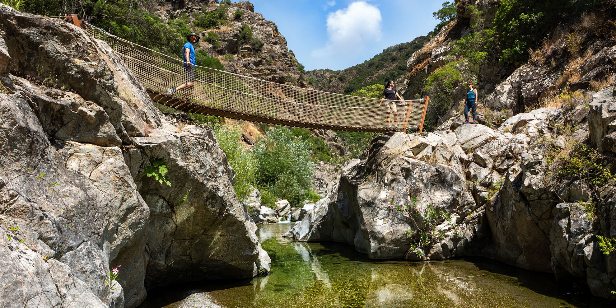 Tibetan bridge